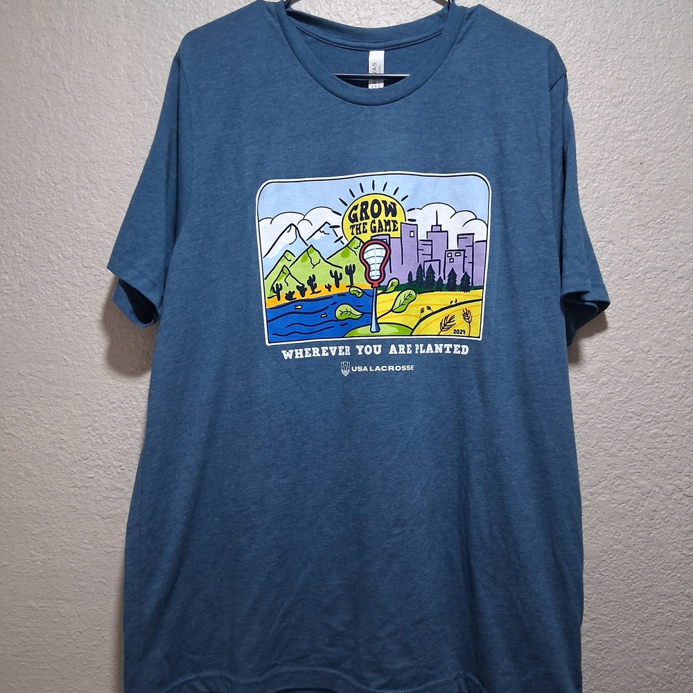 LaCrosse Blue Graphic T-Shirt